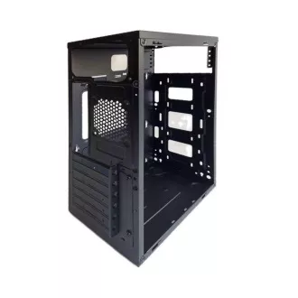 EUROCASE skříň ML N6-550B, Midi Tower, 1xUSB-C, 2xUSB 3.0, 2x audio, bez zdroje