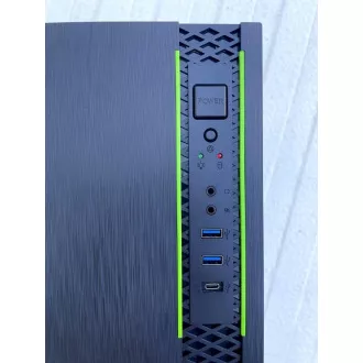 EUROCASE skříň ML N6-550B, Midi Tower, 1xUSB-C, 2xUSB 3.0, 2x audio, bez zdroje