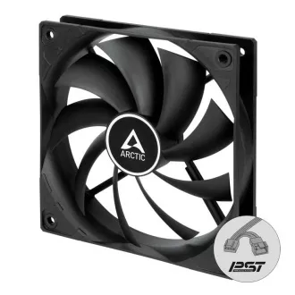 ARCTIC ventilátor F12 PWM PST, 120mm, 4pin, PWM, černá ARCTIC ventilátor F12 PWM PST, 120mm, 4pin, PWM, černá