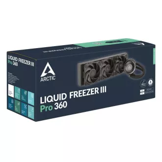 ARCTIC Vodní chladič Liquid Freezer III 360 Pro, 3x120mm, AM5, LGA1851, černá ARCTIC Vodní chladič Liquid Freezer III 360 Pro, 3x120mm, AM5, LGA1851, černá