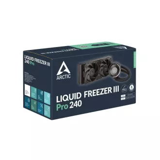 ARCTIC Vodní chladič Liquid Freezer III 240 Pro, 2x120mm, AM5, LGA1851, černá