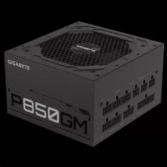 GIGABYTE zdroj P850GM, 850W, 80plus gold, modular, 120 mm fan GIGABYTE zdroj P850GM, 850W, 80plus gold, modular, 120 mm fan