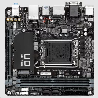 GIGABYTE MB Sc LGA1700 H610I DDR4, Intel H610, 2xDDR4, 2xDP, 1xHDMI, 1xVGA, mini-ITX