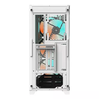 GIGABYTE case GB-C301GW, ARGB Hub, průhledná bočnice, Mid tower, 4x ARGB ventilátor, bílá GIGABYTE case GB-C301GW, ARGB Hub, průhledná bočnice, Mid tower, 4x ARGB ventilátor, bílá