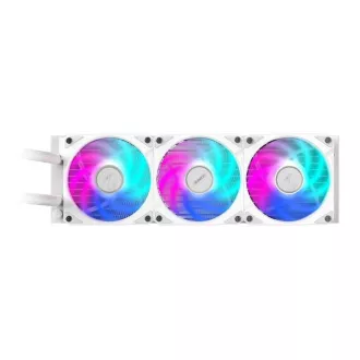 GIGABYTE vodní chladič AORUS WATERFORCE II 360I, 3x120mm, ARGB, LGA1851, AM5, Bílá GIGABYTE vodní chladič AORUS WATERFORCE II 360I, 3x120mm, ARGB, LGA1851, AM5, Bílá