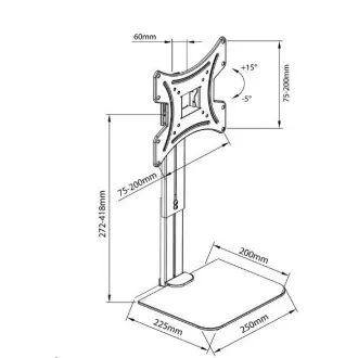 Držák na Tv / monitor Fiber Mounts FM46