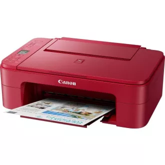 Canon PIXMA Tiskárna TS3352 red - barevná, MF (tisk, kopírka, sken, cloud), USB, Wi-Fi Canon PIXMA Tiskárna TS3352 red - barevná, MF (tisk, kopírka, sken, cloud), USB, Wi-Fi