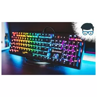 A4tech Bloody B820R mechanická RGB herní klávesnice, USB, CZ A4tech Bloody B820R mechanická RGB herní klávesnice, USB, CZ