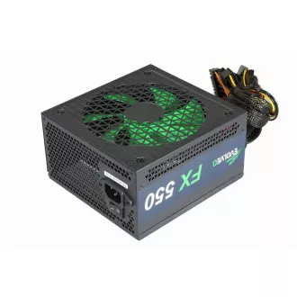 EVOLVEO FX 550, zdroj 550W ATX, 14cm, tichý, 80+ White, záruka 3 roky, černý EVOLVEO FX 550, zdroj 550W ATX, 14cm, tichý, 80+ White, záruka 3 roky, černý