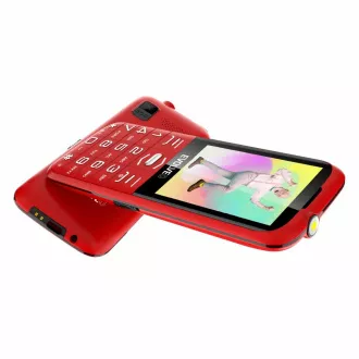 EVOLVEO EasyPhone XO, mobilní telefon pro seniory s nabíjecím stojánkem, červená EVOLVEO EasyPhone XO, mobilní telefon pro seniory s nabíjecím stojánkem, červená