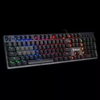 A4tech Bloody Klávesnice B500N, herní klávesnice, mechanická, drátová, Mecha-Like Switch, CZ/SK, Černá A4tech Bloody Klávesnice B500N, herní klávesnice, mechanická, drátová, Mecha-Like Switch, CZ/SK, Černá