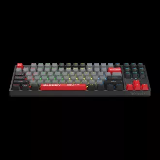 A4tech Bloody Klávesnice S87, herní klávesnice, mechanická, drátová, Red Switch, CZ/SK, Černá A4tech Bloody Klávesnice S87, herní klávesnice, mechanická, drátová, Red Switch, CZ/SK, Černá