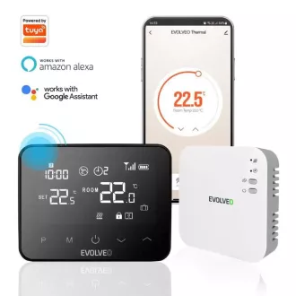 EVOLVEO Thermal, chytrý bezdrátový programovatelný termostat EVOLVEO Thermal, chytrý bezdrátový programovatelný termostat