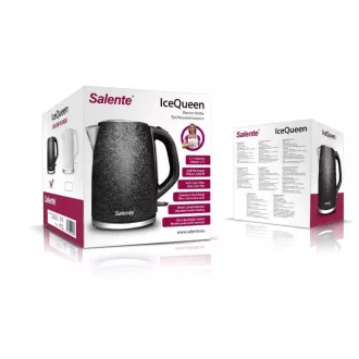 Salente IceQueen, rychlovarná konvice 1, 7 l, nerez, černá Salente IceQueen, rychlovarná konvice 1, 7 l, nerez, černá