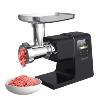 Salente MeatPlus mlýnek na maso s dotykovým displejem, černá