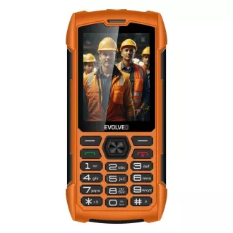 EVOLVEO StrongPhone H1, vodotěsný odolný Dual SIM telefon, oranžová EVOLVEO StrongPhone H1, vodotěsný odolný Dual SIM telefon, oranžová