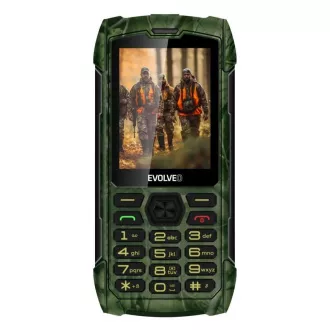 EVOLVEO StrongPhone H1, vodotěsný odolný Dual SIM telefon, kamufláž EVOLVEO StrongPhone H1, vodotěsný odolný Dual SIM telefon, kamufláž