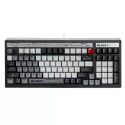 A4tech Bloody B950 podsvícená mechanická herní klávesnice RGB, Brown Switch, USB, CZ, šedá