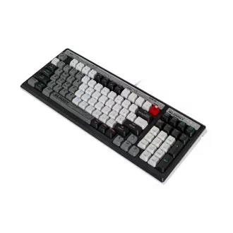 A4tech Bloody B950 podsvícená mechanická herní klávesnice RGB, Brown Switch, USB, CZ, šedá