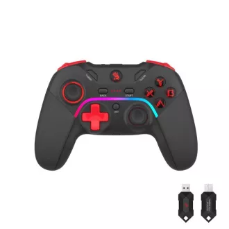 A4tech Bloody GPW70, gamepad, RGB, Dual mode 2, 4G+USB, černá A4tech Bloody GPW70, gamepad, RGB, Dual mode 2, 4G+USB, černá