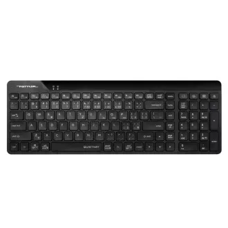 A4tech FStyler FBK23 AS, bezdrátová Dual mode Bluetooth+2, 4G klávesnice, CZ, černá