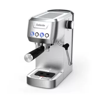 Salente Coffio, pákový kávovar, nerez