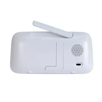 EVOLVEO Baby Monitor N5, Set videochůvičky s 360° dohledem, obousměrnou komunikací a ukolébavkami, růžová