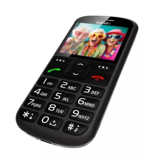 EVOLVEO EasyPhone XS, mobilní telefon pro seniory, černá EVOLVEO EasyPhone XS, mobilní telefon pro seniory, černá