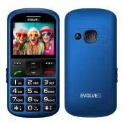 EVOLVEO EasyPhone XS, mobilní telefon pro seniory, modrá