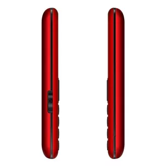 EVOLVEO EasyPhone XS, mobilní telefon pro seniory, červená