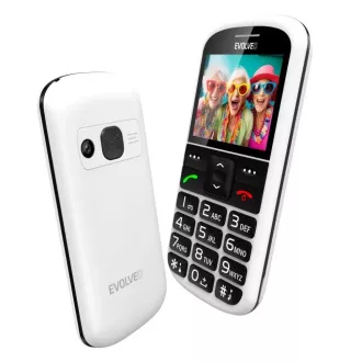 EVOLVEO EasyPhone XS, mobilní telefon pro seniory, bílá EVOLVEO EasyPhone XS, mobilní telefon pro seniory, bílá
