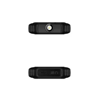 EVOLVEO StrongPhone Q1, vodotěsný odolný Dual SIM telefon, černo-oranžový