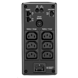 APC Back-UPS Pro BR 650VA, 6 Outlets, AVR, LCD Interface (390W) APC Back-UPS Pro BR 650VA, 6 Outlets, AVR, LCD Interface (390W)