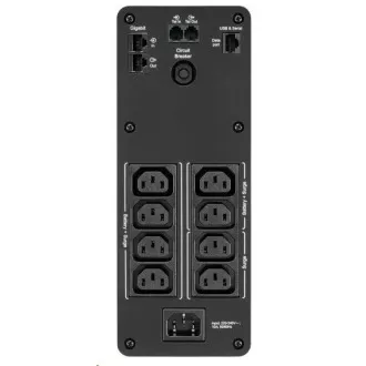 APC Back-UPS Pro BR 1600VA, Sinewave, 8 Outlets, AVR, LCD interface (960W) APC Back-UPS Pro BR 1600VA, Sinewave, 8 Outlets, AVR, LCD interface (960W)