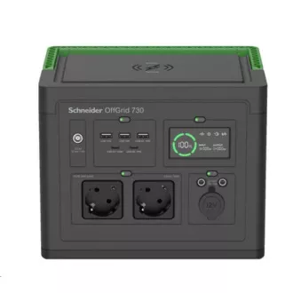 APC Schneider OffGrid Portable Power Station 730, 738Wh Li-ion, 2 Schuko, Sinewave APC Schneider OffGrid Portable Power Station 730, 738Wh Li-ion, 2 Schuko, Sinewave