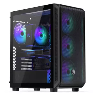 ENDORFY Case Arx 500 ARGB, Průhledná bočnice, ATX, 4x140mm ARGB Fan, černá ENDORFY Case Arx 500 ARGB, Průhledná bočnice, ATX, 4x140mm ARGB Fan, černá