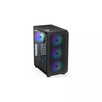 ENDORFY Case Arx 500 ARGB, Průhledná bočnice, ATX, 4x140mm ARGB Fan, černá ENDORFY Case Arx 500 ARGB, Průhledná bočnice, ATX, 4x140mm ARGB Fan, černá