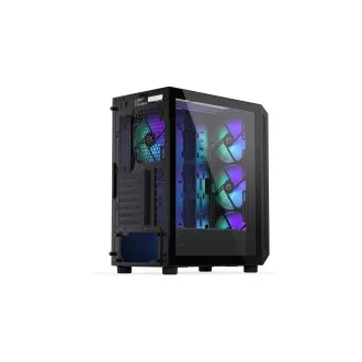 ENDORFY Case Arx 500 ARGB, Průhledná bočnice, ATX, 4x140mm ARGB Fan, černá ENDORFY Case Arx 500 ARGB, Průhledná bočnice, ATX, 4x140mm ARGB Fan, černá