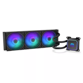 ENDORFY Vodní chladič Navis F360 ARGB, 3x120mm, LGA1851, AM5, černá ENDORFY Vodní chladič Navis F360 ARGB, 3x120mm, LGA1851, AM5, černá