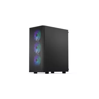 ENDORFY Case Ventum 200 ARGB, Průhledná bočnice, ATX, 4x120mm ARGB Fan, černá ENDORFY Case Ventum 200 ARGB, Průhledná bočnice, ATX, 4x120mm ARGB Fan, černá