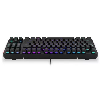 Endorfy herní klávesnice Thock TKL Brown / drátová / USB / brown switch / mechanická / CZ layout / černá RGB