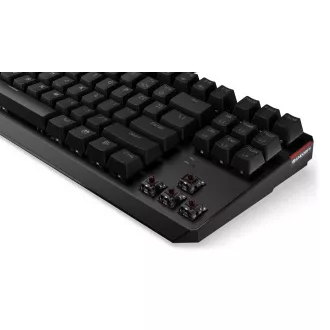 Endorfy herní klávesnice Thock TKL Brown / drátová / USB / brown switch / mechanická / CZ layout / černá RGB