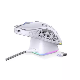 Endorfy Herní myš LIV Plus Wireless Onyx White, Bezdrátová, ARGB, bílá Endorfy Herní myš LIV Plus Wireless Onyx White, Bezdrátová, ARGB, bílá