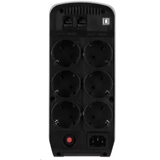 CyberPower PFC SineWave LCD GP UPS 900VA/540W, Schuko zásuvky