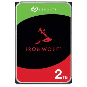 SEAGATE HDD 2TB IRONWOLF (NAS), 3.5", SATAIII, 5400 RPM, Cache 256MB SEAGATE HDD 2TB IRONWOLF (NAS), 3.5", SATAIII, 5400 RPM, Cache 256MB