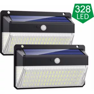 Viking venkovní solární LED světlo M328 s pohybovým senzorem, sada 2 ks Viking venkovní solární LED světlo M328 s pohybovým senzorem, sada 2 ks