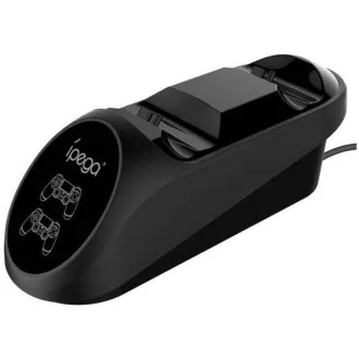 iPega PG-9180 Double Charger dokovací stanice pro gamepady PS4, černá iPega PG-9180 Double Charger dokovací stanice pro gamepady PS4, černá