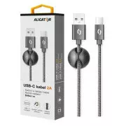 ALIGATOR datový kabel PREMIUM 2A, USB-C, černá