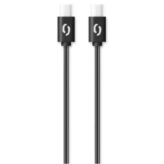ALIGATOR datový kabel POWER 60W, USB-C/USB-C 3A, délka 1 m, černá ALIGATOR datový kabel POWER 60W, USB-C/USB-C 3A, délka 1 m, černá