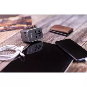 VERBATIM Universal Travel Adapter UTA-03 Cestovni adapter VERBATIM Universal Travel Adapter UTA-03 Cestovni adapter